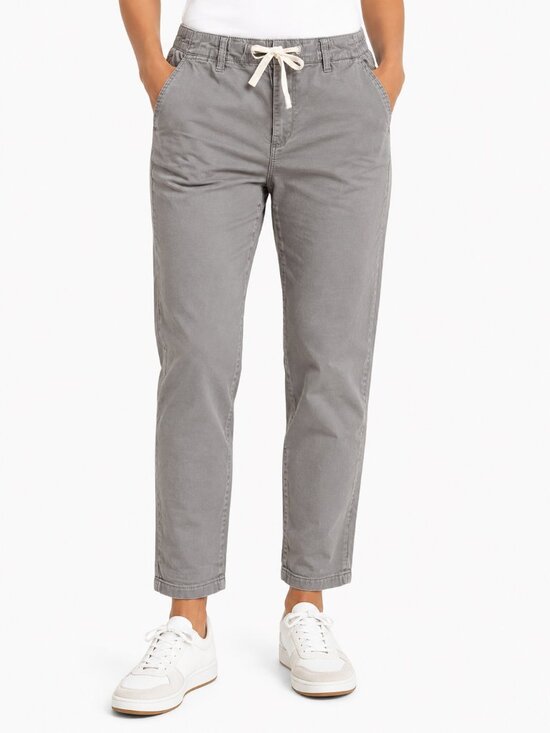 Kensie Pants - Kensie The Girlfriend Gray Drawstring Pants Size 8